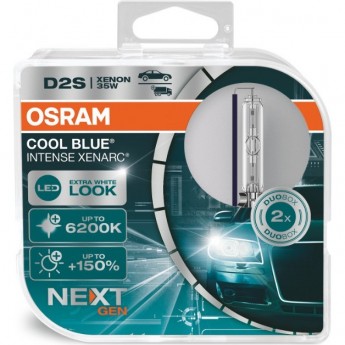 Автолампы OSRAM D2S XENARC® COOL BLUE® INTENSE Next Gen